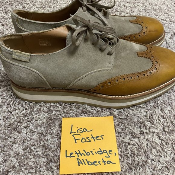 Louis Vuitton Men's Suede and Leather Shoes - Picture 2 of 6